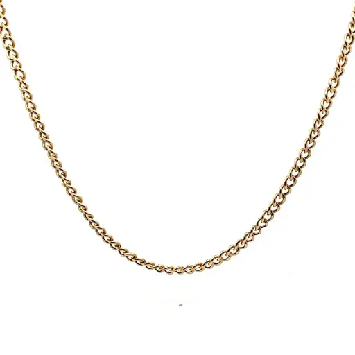 Damen Halskette Massiv 585k-Gold